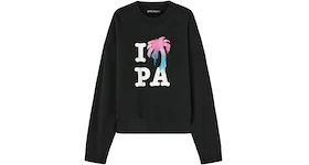Palm Angels I Love PA Sweatshirt Black/Multi