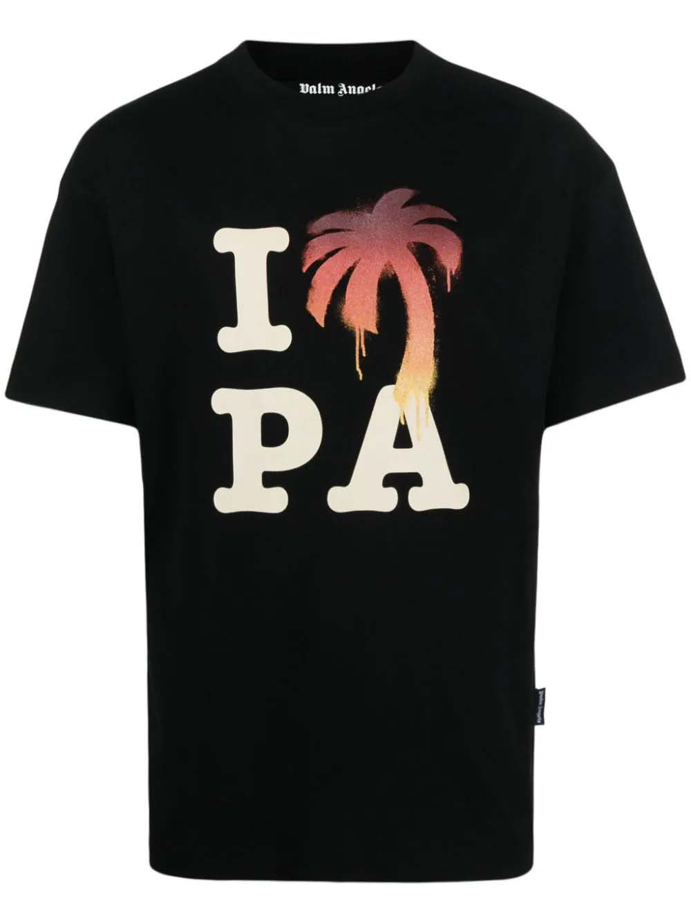 Palm Angels Classic I Love PA T-shirt Black - JP