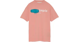 Palm Angels Ibiza Sprayed Logo T-shirt Salmon