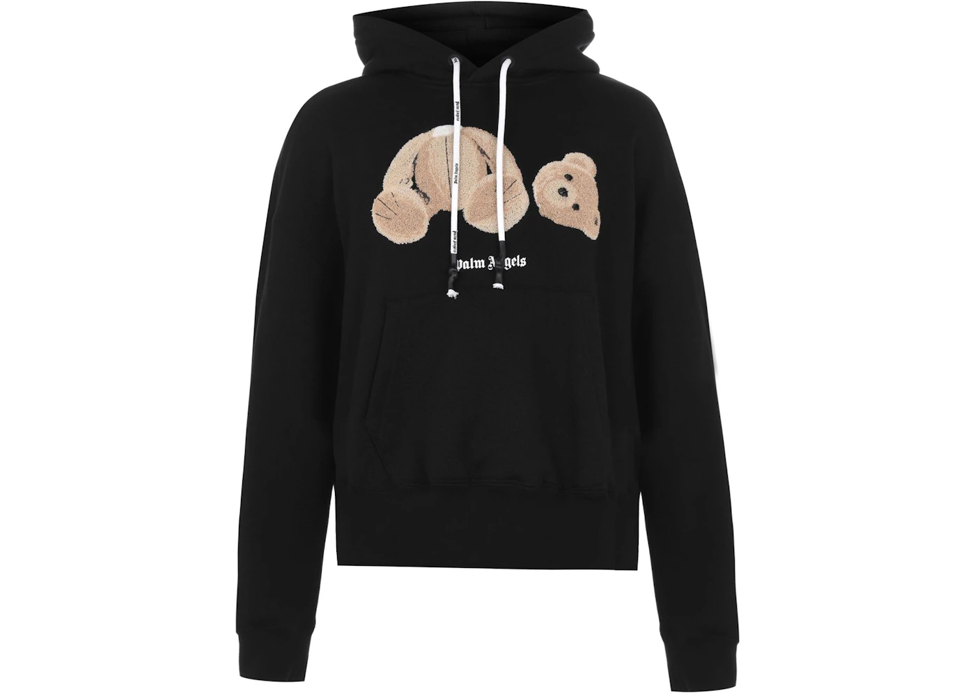 Palm Angels Bear Hoodie Black Men's SS21 US