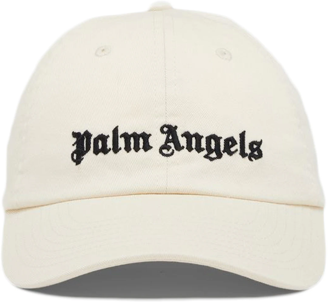 Palm Angels Logo Cap White Men's - US