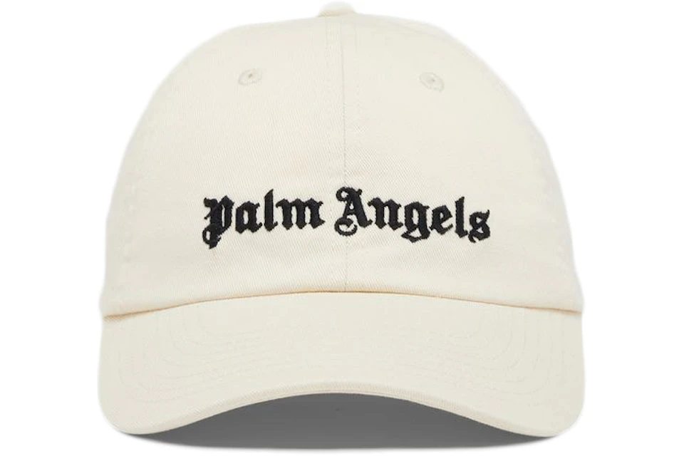 Palm Angels Logo Cap White