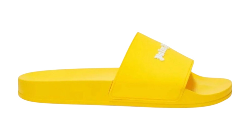 Claquettes Logo Claquette Palm Angels Sandales, Claquettes Et