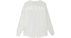 Palm Angels Logo L/S T-shirt Off White