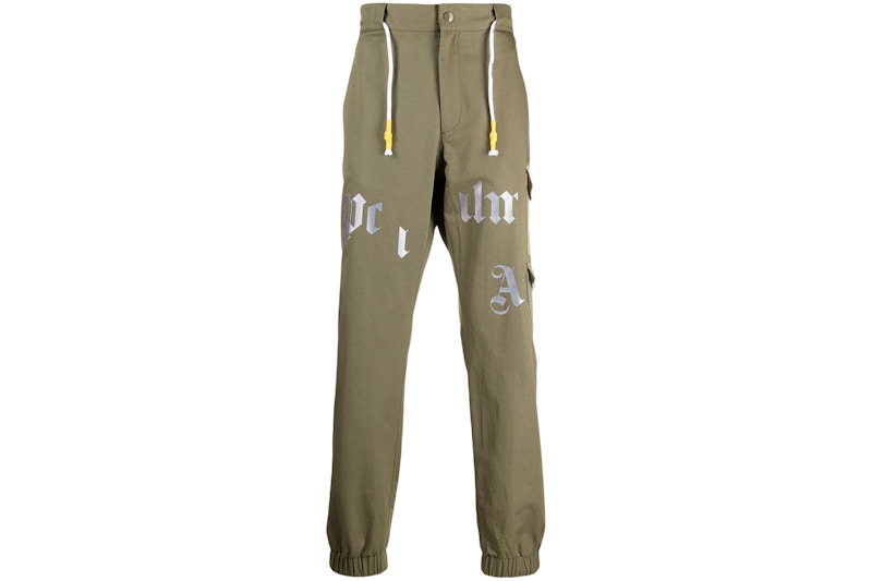 Military print cheap track pants