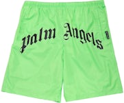 Brand New Palm Angels Damier Print Swimshorts Size Small - Bring It Back LLC