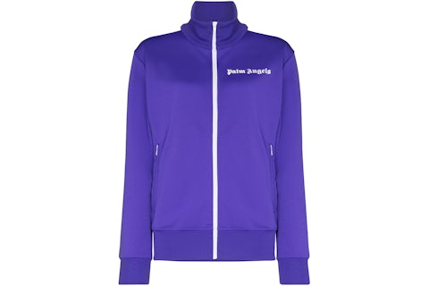 Track Jacket Tuta Palm Angels Uomo Viola Track Jacket Tuta Palm