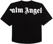 Palm Angels Hue Gothic Logo T-shirt Black Men's - SS21 - US