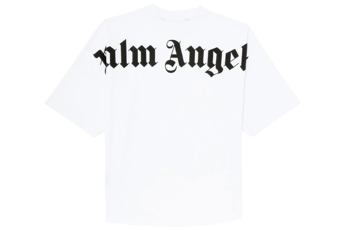 Pre-owned Palm Angels Logo T-shirt White