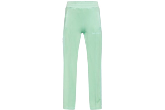 Pantalones deportivos con el logotipo de Palm Angels en verde fluo