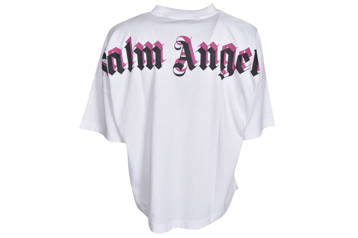 Pre-owned Palm Angels Logo-print T-shirt White