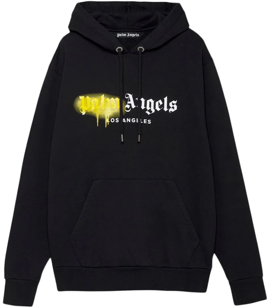 MIAMI LOGO HOODIE in black - Palm Angels® Official