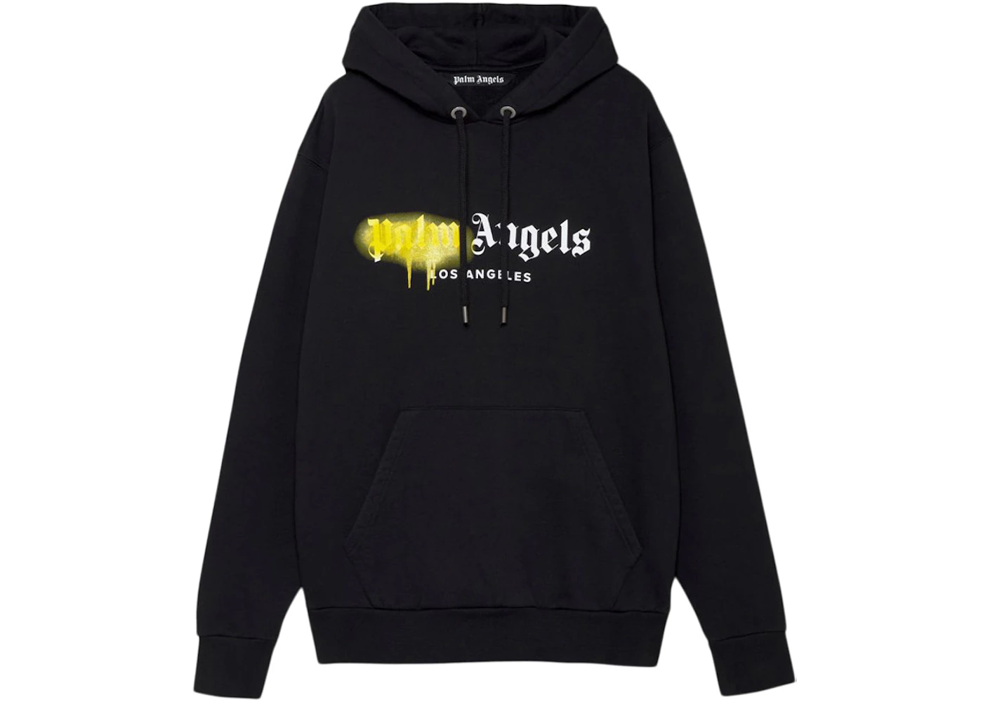 Spray Paint Palm Angels Hoodie Sprayed Logo Palm Angels Los