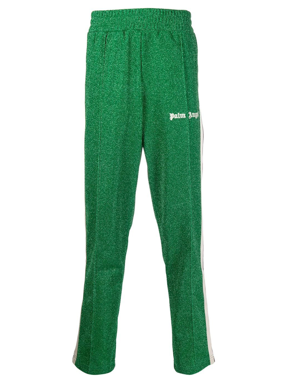 adidas Originals Firebird Striped Tech-jersey Track Pants in Green | Lyst