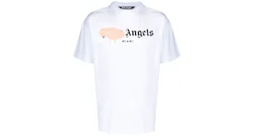Palm Angels Miami Sprayed Logo T-shirt White