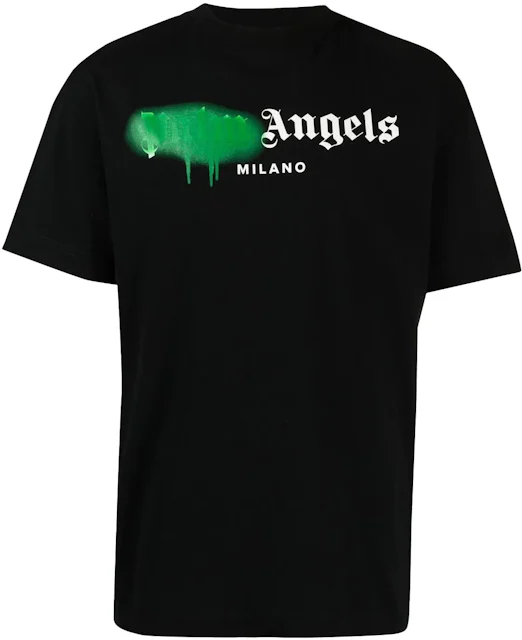 Palm Angels Paris Sprayed Logo T-shirt White