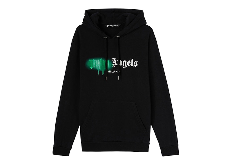 Palm angels hoodie discount green