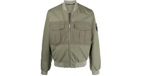 Palm Angels Military Wings Bomber Jacket Military Green