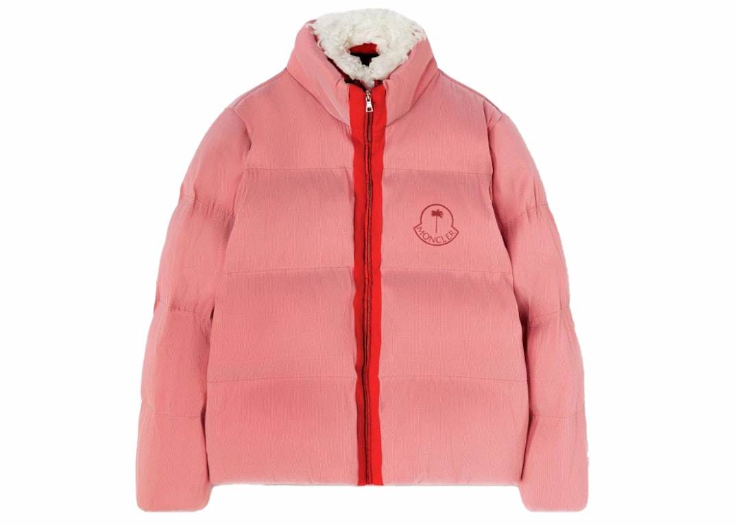 Pre-owned Palm Angels Moncler Maya Down Jacket Red