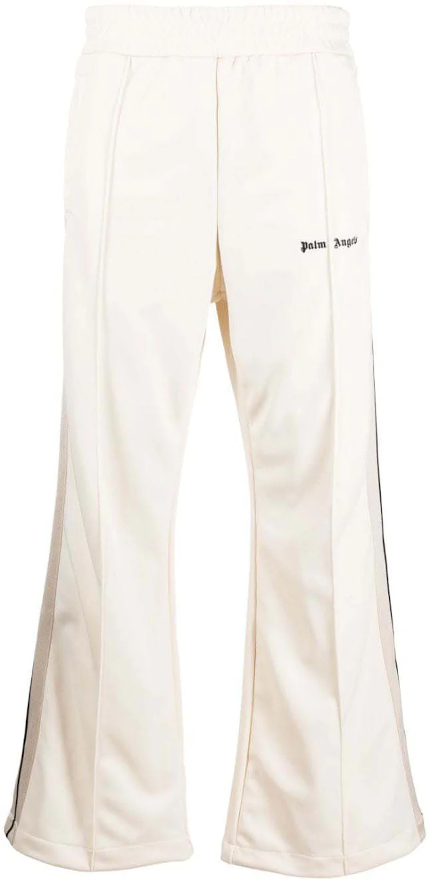 Palm Angels Monogram Flared Track Pants White Men's - FW23 - US