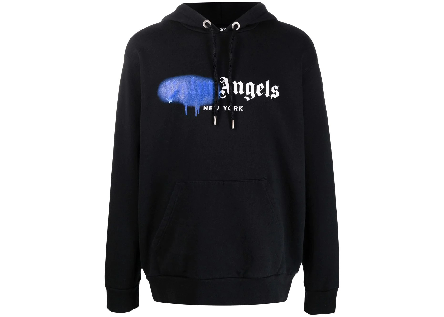 Palm Angels New York Sprayed Logo Sweatshirt Black