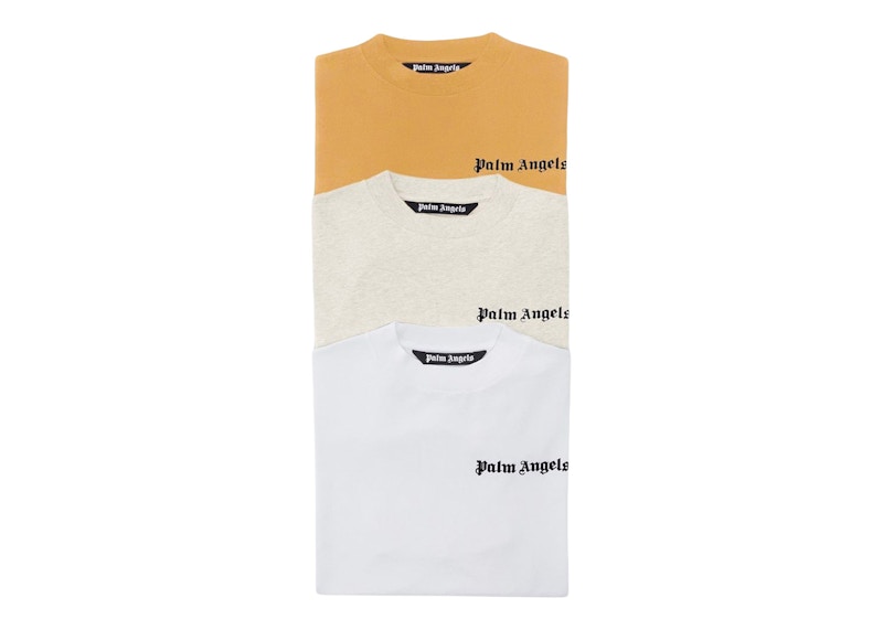 Palm Angels Nude Shades Tripack Classic T-Shirt Multicolor - FW22