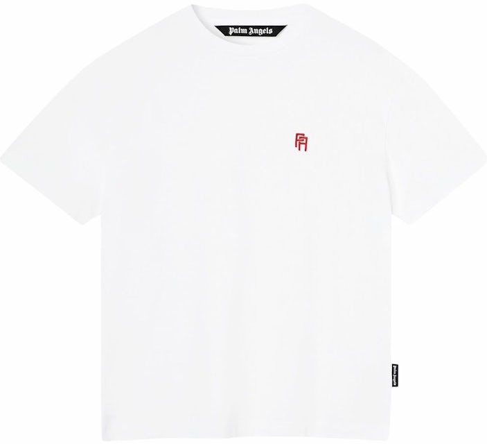 Moncler Boy's Embroidered Monogram T-Shirt