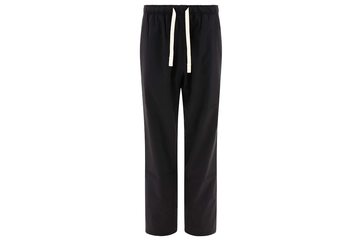 Pre-owned Palm Angels Pa Monogram Trousers Black