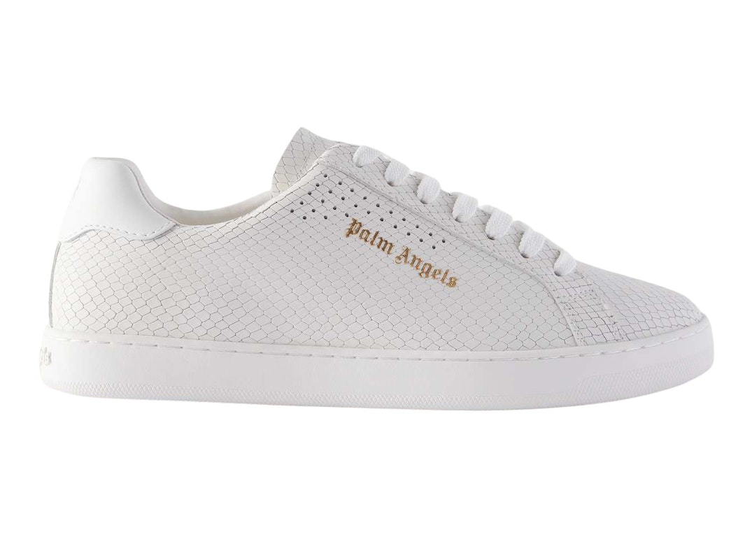 Pre-owned Palm Angels Palm One Snake Skin White In White/white