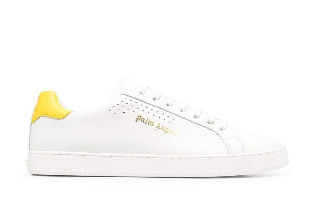Pre-owned Palm Angels Palm One Yellow In White/yellow