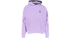 Palm Angels Palm Patch Taping Popover Hoodie Lilac