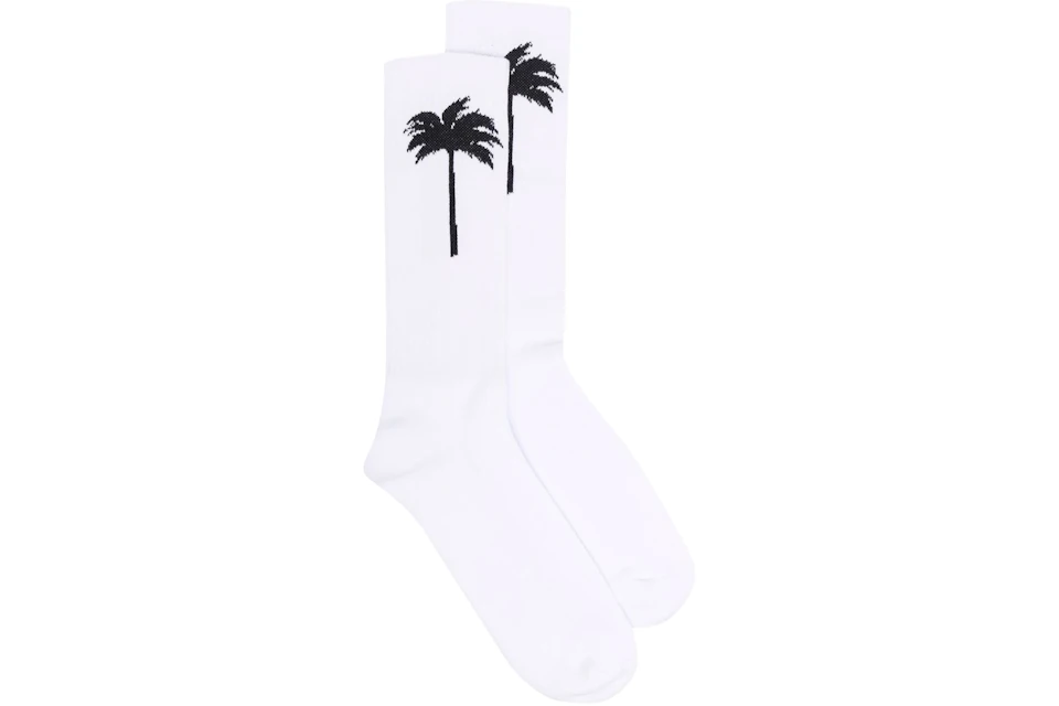 Palm Angels Palm Socks White/Black