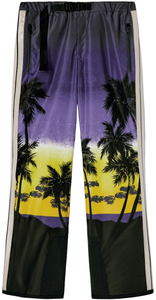 Palm Angels Palm Sunset Track Ski Pants Purple/Black Men's - SS23 - US