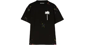Palm Angels Palm Tree Painted T-Shirt 1001 Black/White