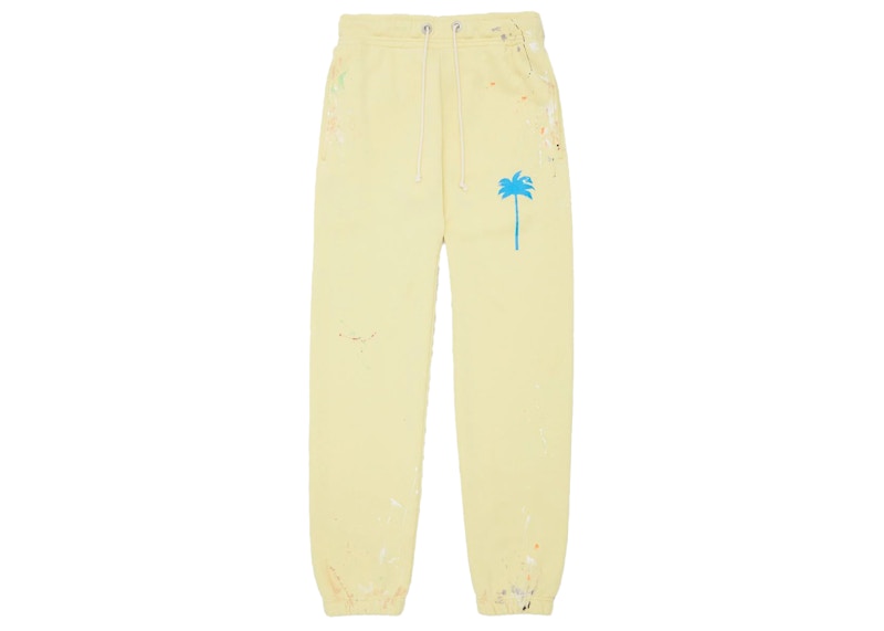 Palm Angels Palm Tree Sweatpant Yellow