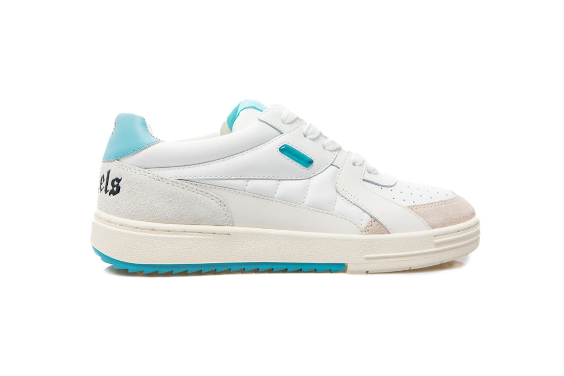 Pre-owned Palm Angels Palm University White Light Blue In White/light Blue