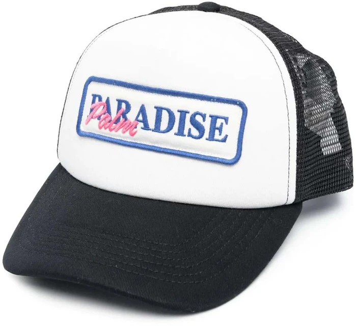 Palm Angels Paradise Mesh Cap Black in Cotton - DE