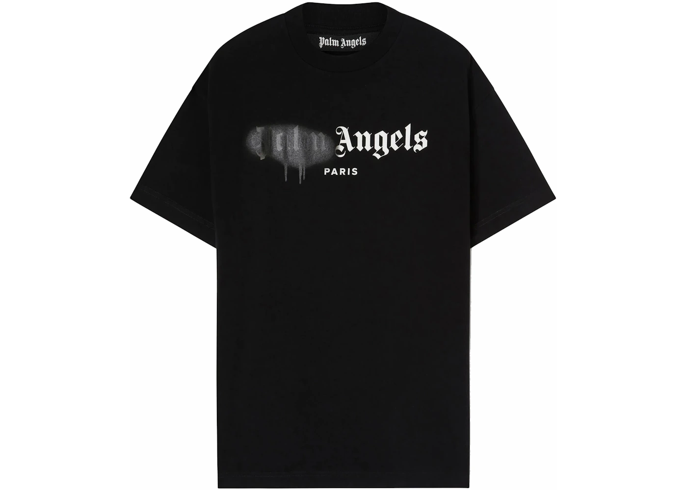 PALM ANGELS PARIS SPRAYED LOGO T-SHIRT - The Nucleus Clothing
