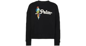 Palm Angels Parrot Logo Sweatshirt Black/White/Multi