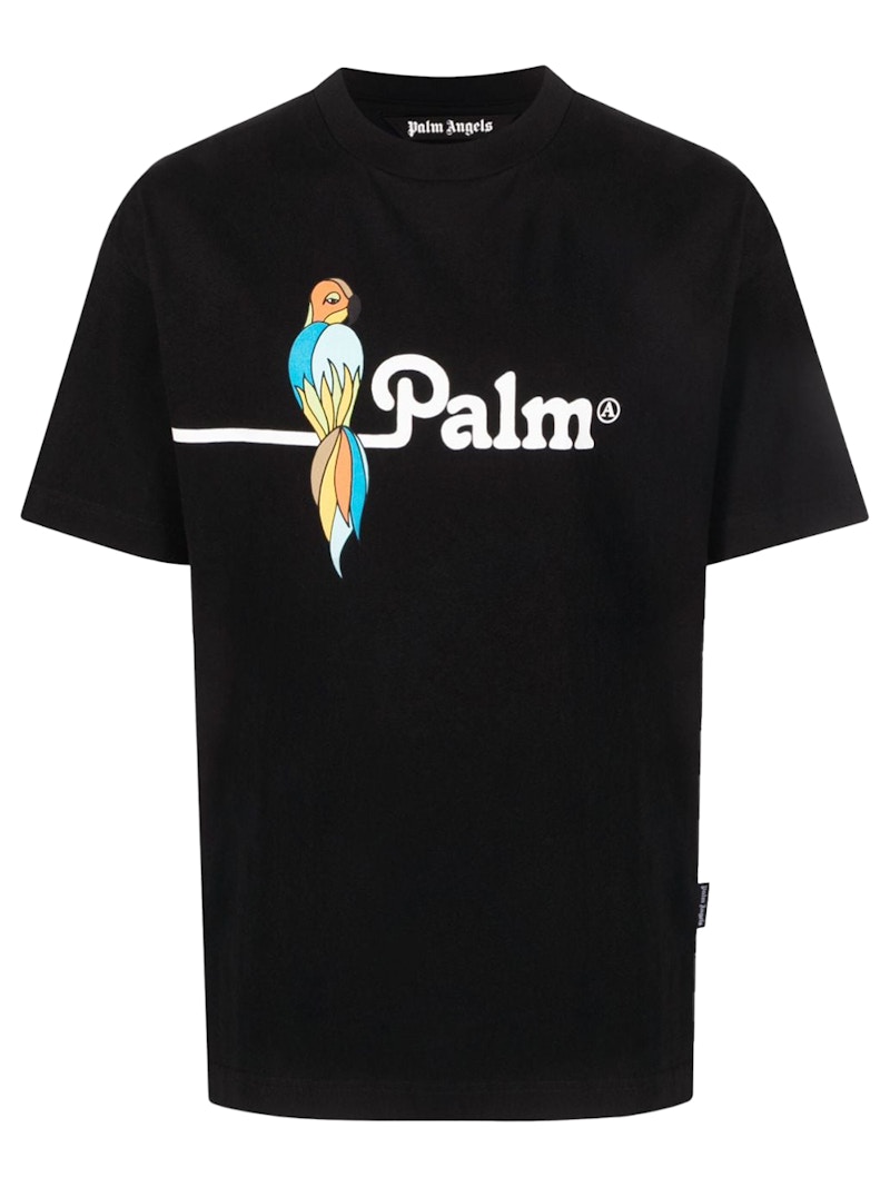 Palm-Angels-Parrot-Logo-T- Palm-Angels-Parrot-Logo-T-