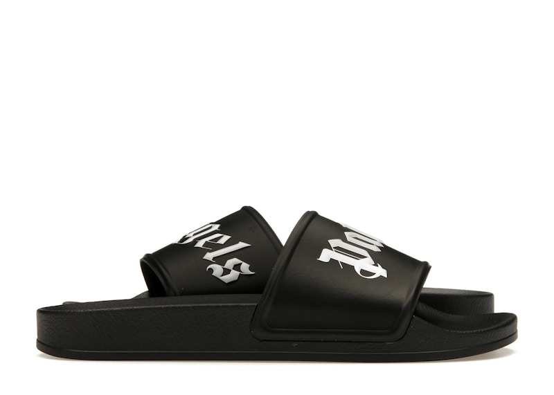 サンダル Palm Angels PMIC010F23PLA001 NEW LOGO POOL Slides Palm Angels Palm angels new logo pool slides - Sandals