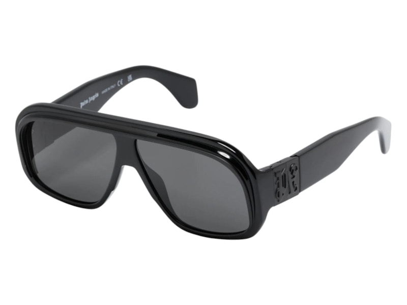 Pre-owned Palm Angels Reedley Sunglasses In Black Dark Grey (peri063s24pla0011207)