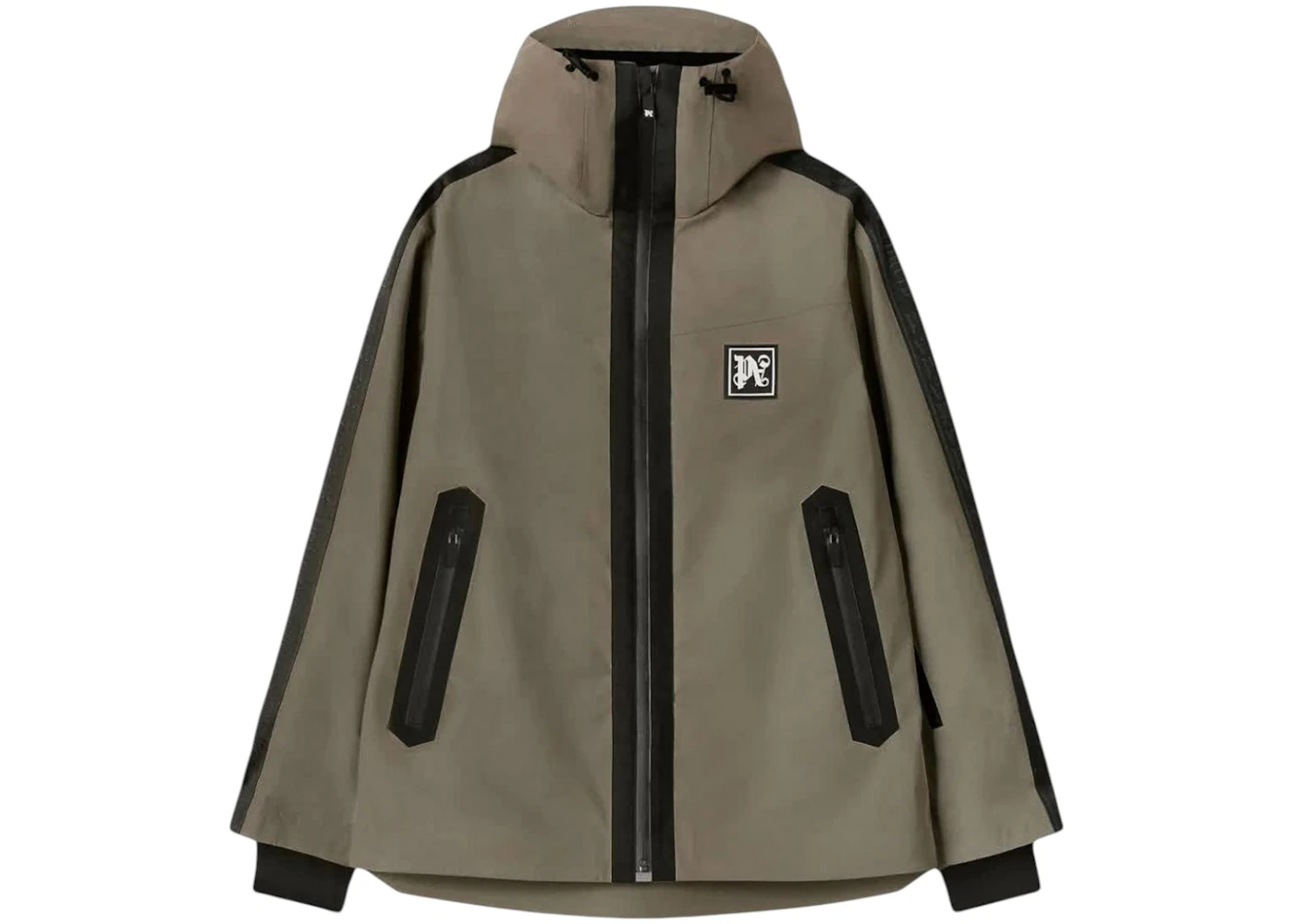 Palm Angels Reflective Ski Jacket Green Men's US