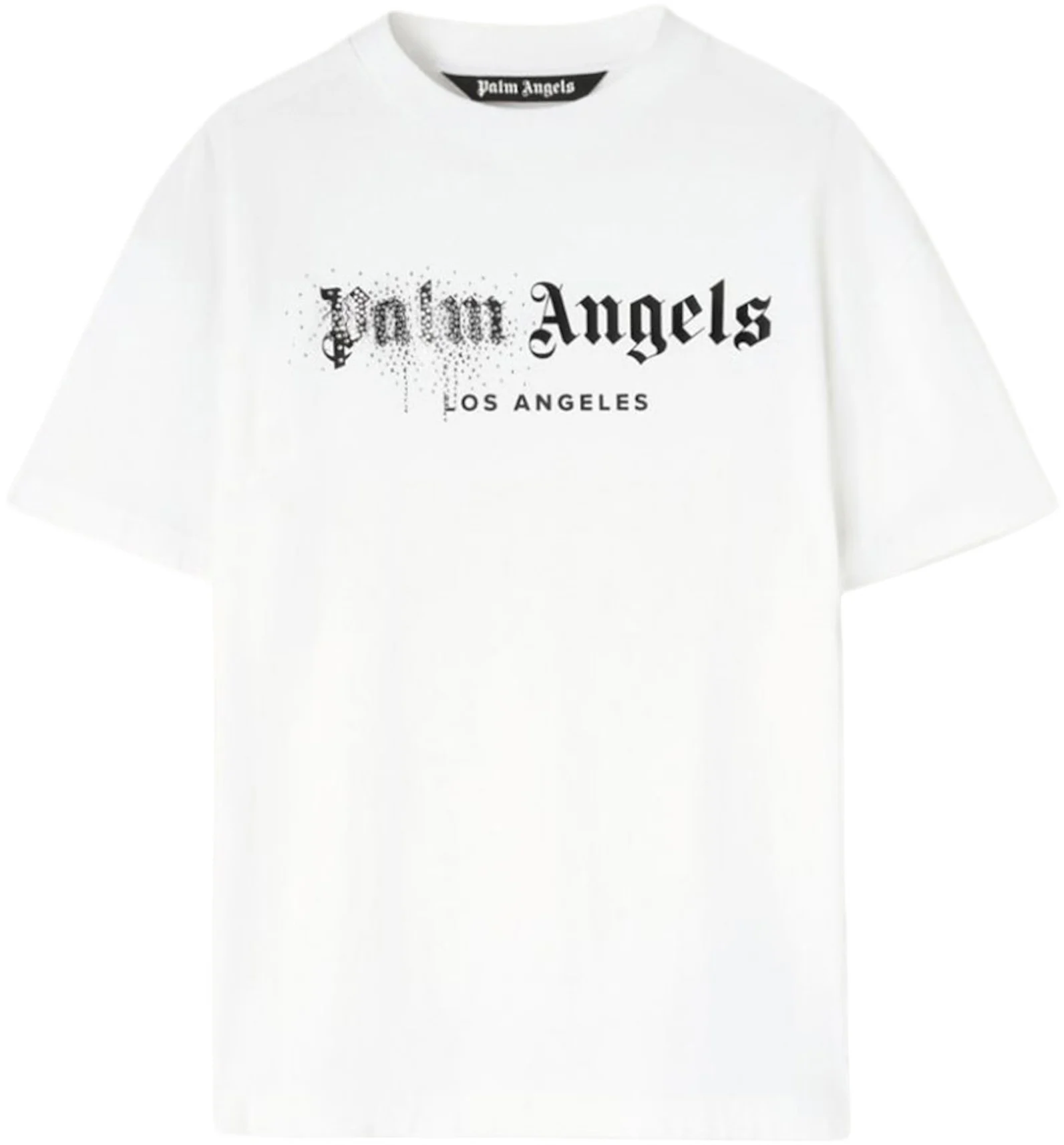 Palm Angels Milano Sprayed Logo T-shirt Black