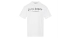 Palm Angels Rhinestone Sprayed T-Shirt White/Black