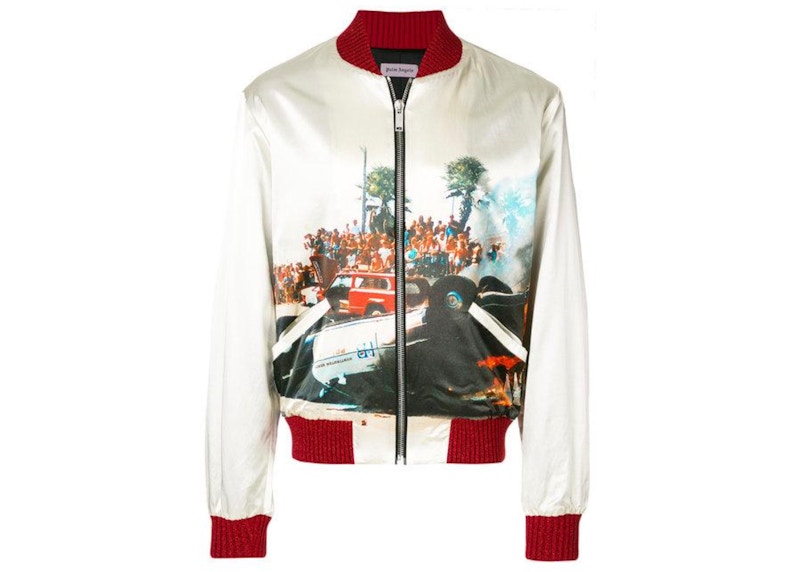 Palm Angels Riot Souvenir Jacket Off-White/Multi
