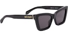 Palm Angels Roseville Sunglasses Black Dark Grey Roseville (PERI091F24PLA0011007)