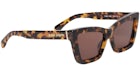 Palm Angels Roseville Sunglasses Havana Brown Roseville Havana (PERI091F24PLA0016064)