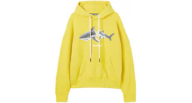 Palm Angels Shark Hoodie 1809 Yellow/Grey