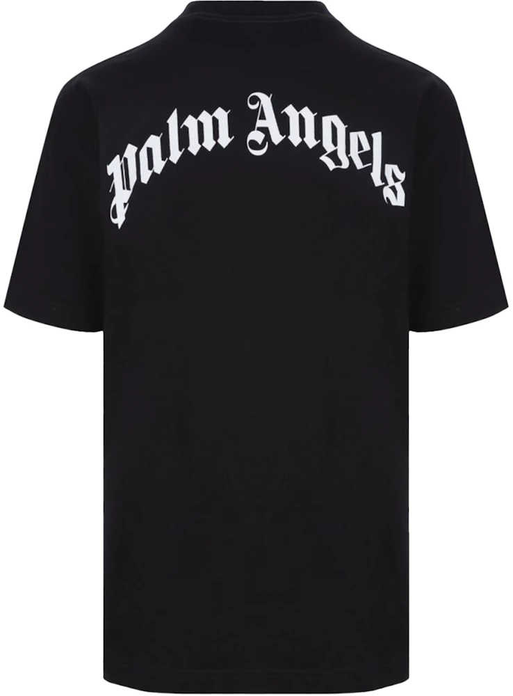 Palm Angels Shark T-Shirt Black/White Men's - Permanent Collection - US